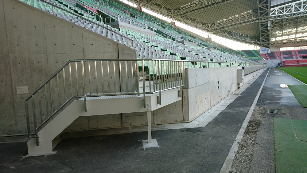 御崎公園球技場ラクビ―ワールドカップ対応改修工事